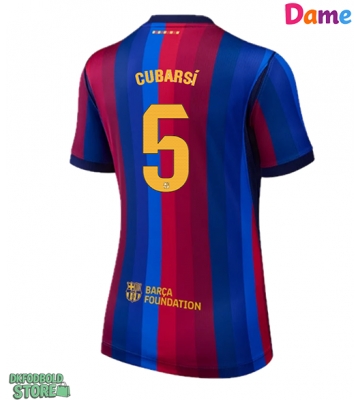 Barcelona Pau Cubarsi #5 Replika Hjemmebanetrøje Dame 2026-27 Kortærmet